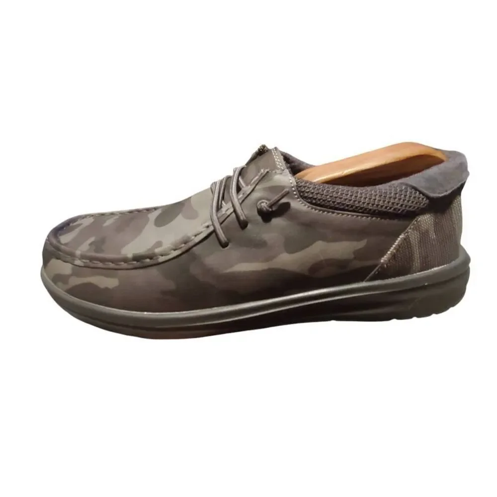 Amputee SINGLE LEFT SHOE ONLY Hey Dude Artic Camo Size 13